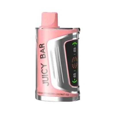 Caribbean Strawberry Coconut Ice – Juicy Bar JB15000 Pro Max Vape